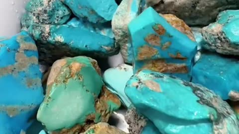 250616-7 Turquoise Rough: Touch the Memory Rings of the Earth