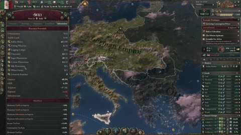 Italy Shall RISE! l Victoria 3 1.9 + Charters of Commerce l Episode 9