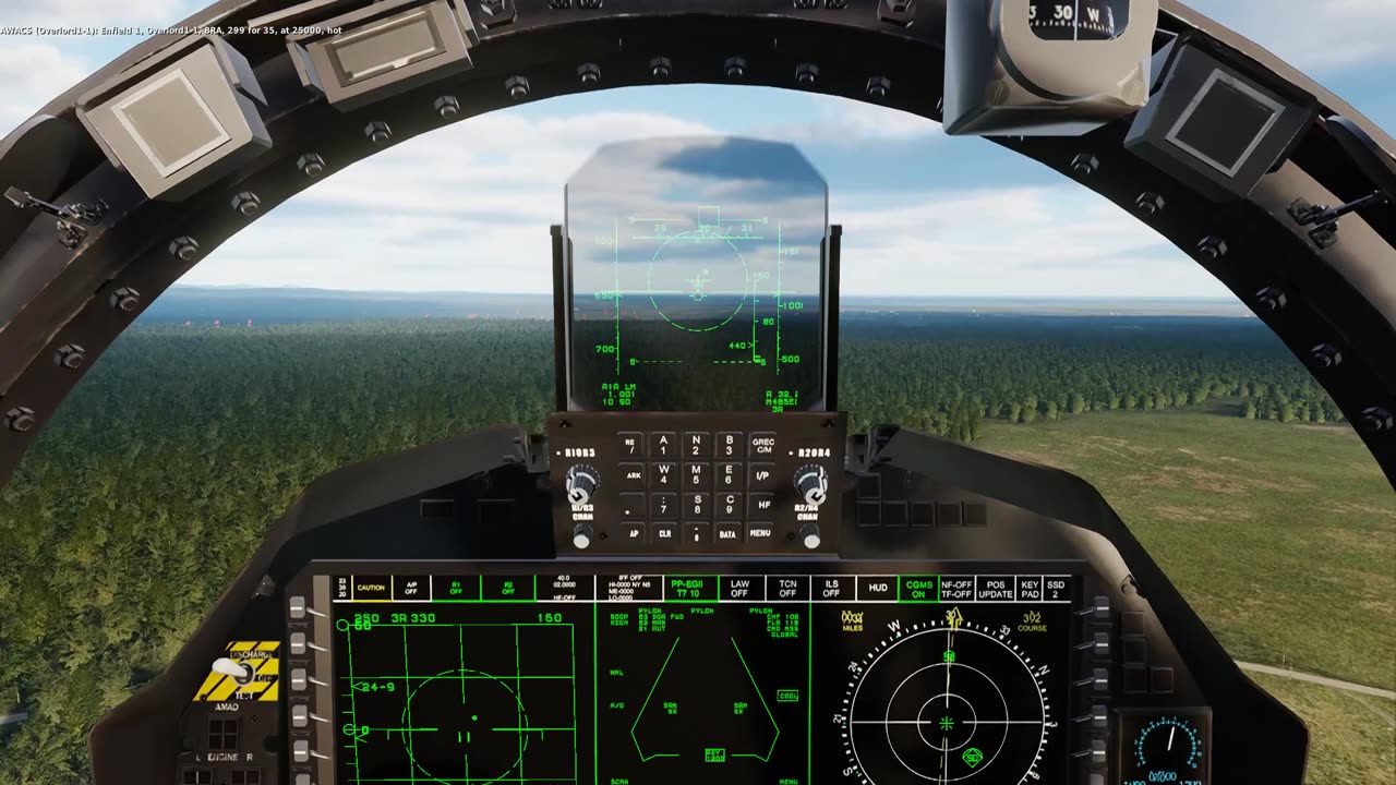 Down low out of the Sam Belt. AWACS on the scope. Pressing the attack Part4