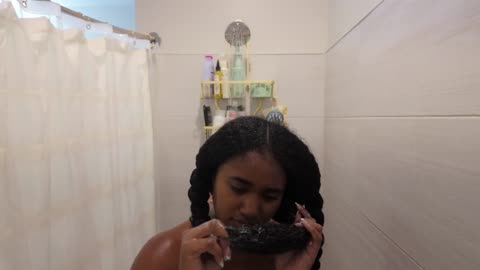 My 2025 Summer Hair Care Routine ｜ For Hair Growth, Moisturized Curls, Warm Weather Maintenance
