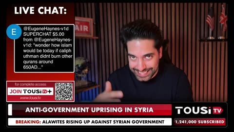 Tousi TV🚨 BREAKING: Revolution In Syria Against Al-Jolani Government - CLASHES Erupt