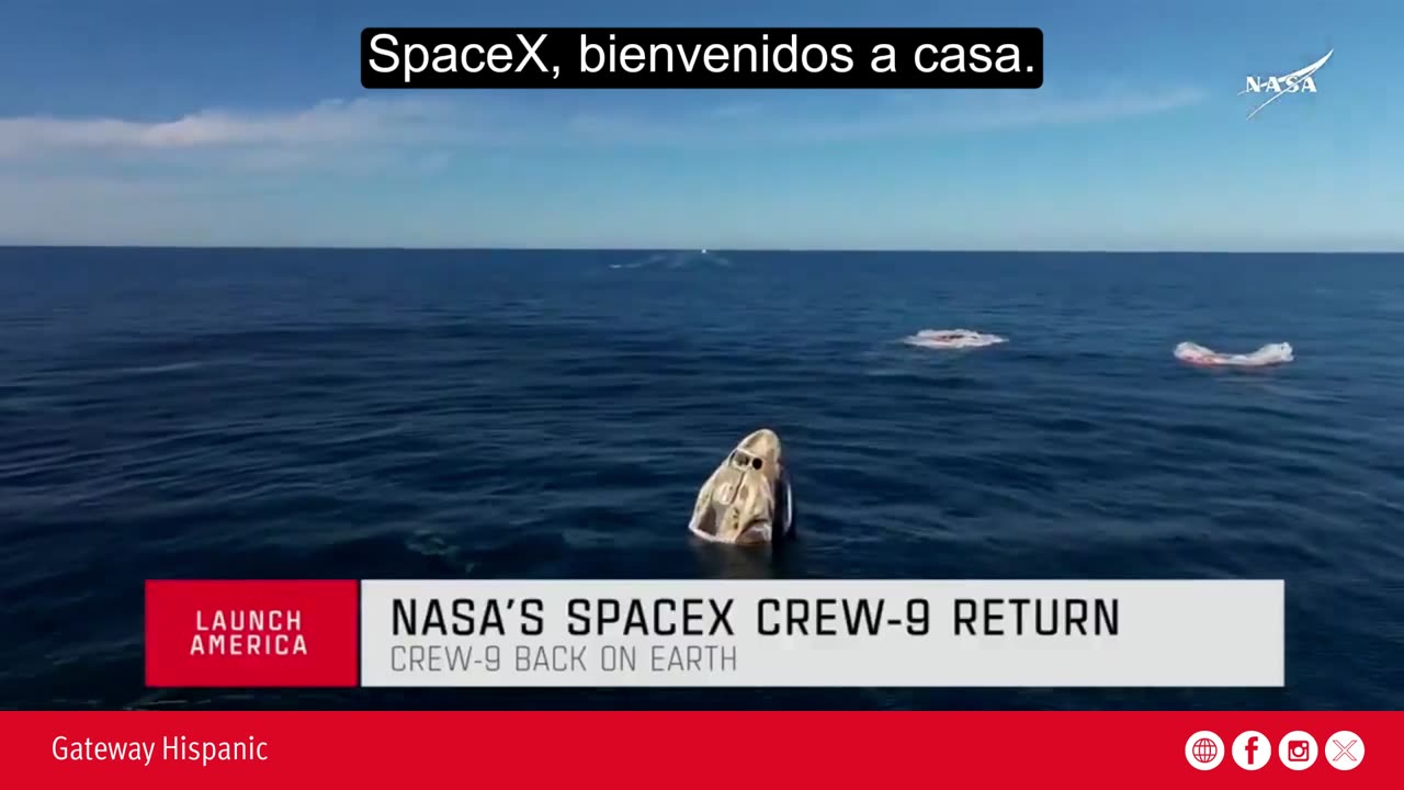 Crew9 is now back on Earth