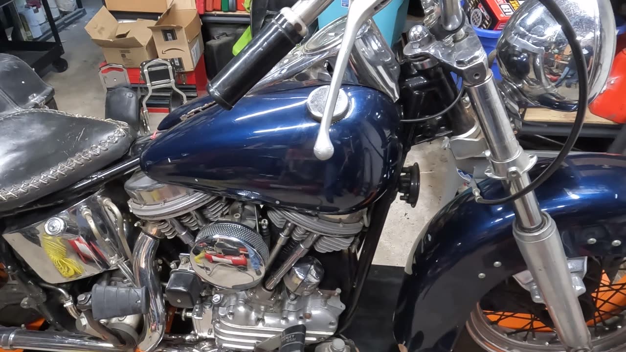 1960 Panhead - Maintenance