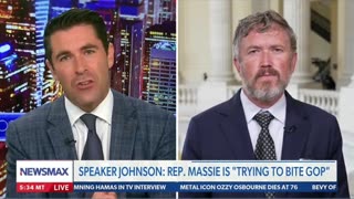 Rep. Thomas Massie On Newsmax with Rob Schmitt