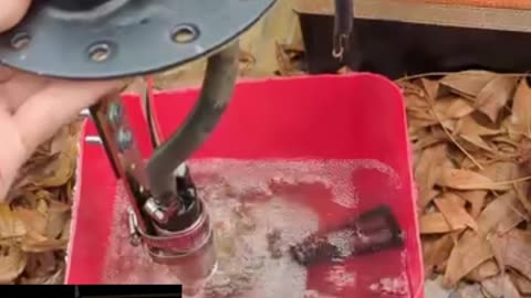 Water in the fuel cell. No Good!