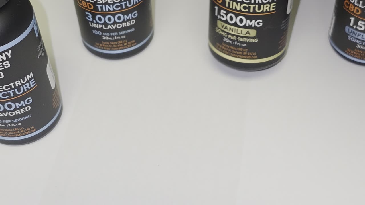 Sunny Skies CBD Tinctures