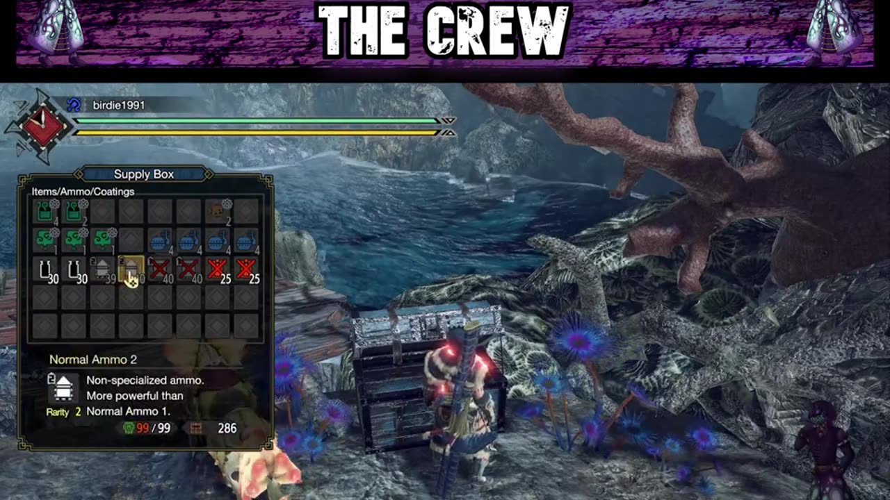 Monster Hunter Rise helping my brother @MarcelineSilvermoon catch up with @CorruptxOmega help
