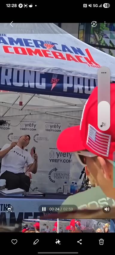 Charlie Kirk Shot, Front Camera Angle