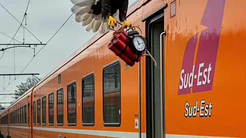 A HERO EAGLE Saves Train Passengers from Explosive Disaster