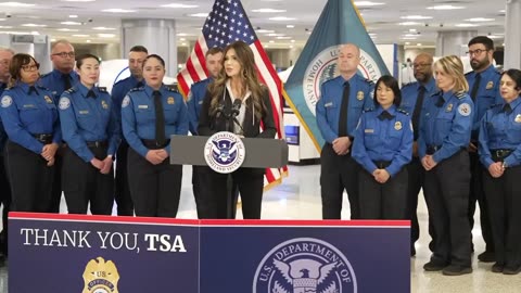 Sec_Noem Under the leadership of @POTUS Trump, we are giving a $10,000 to TSA officers