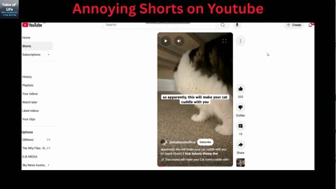 Annoying Shorts on Youtube