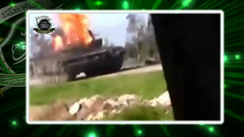 Syrian War al-Qusayr, Homs, T-72 destroyed by grenade 2013.03.14