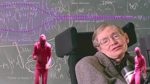 PINK GUY IS THE UNIVERSE