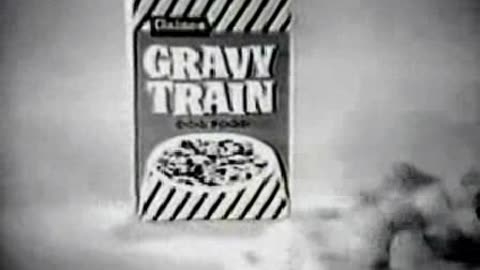 Commercial - Gaines Gravy Train Dog Food 1963