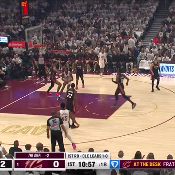 NBA - Evan Mobley MUSCLES his way in for the slam 💪