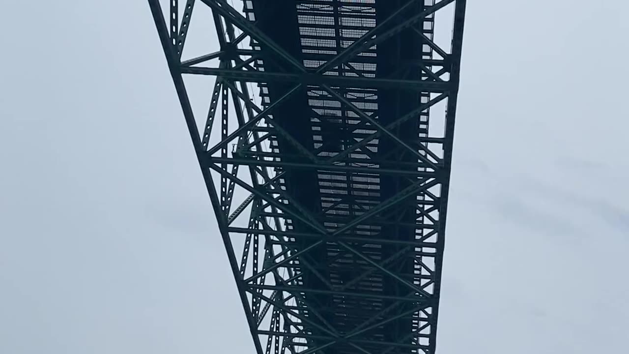 Under the Mighty Mac… Again! #lakecruise #greatlakes
