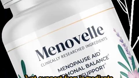 Menovelle Review - Natural Menopause Supplement