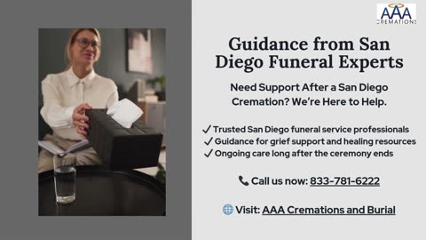 4 Ways Grief Support Helps After San Diego Cremation | AAA Cremation & Burial