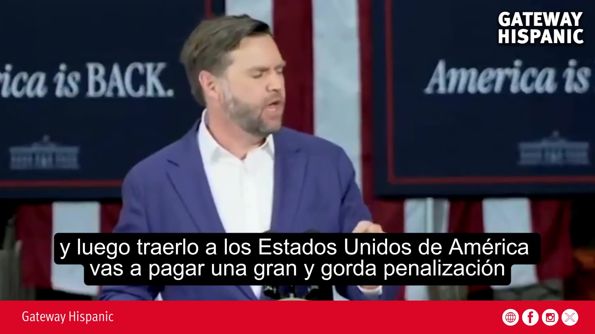 JD Vance: “America is back, and we’re going to reward those who invest in American workers”