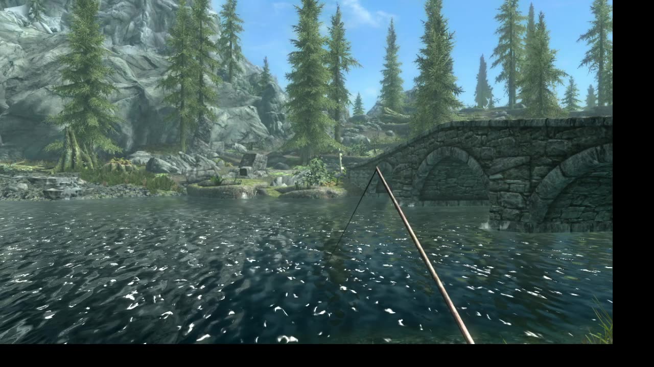 River fishing in Riverwood... again... I think...