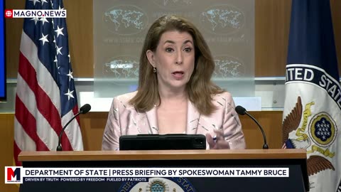 🇺🇸 Tammy Bruce Press Briefing on Secretary Marco Rubio's Agenda at Department of State [LIVE]