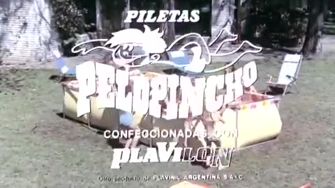 Piletas Pelopincho - Vieja publicidad con Carlitos Balá (1973)