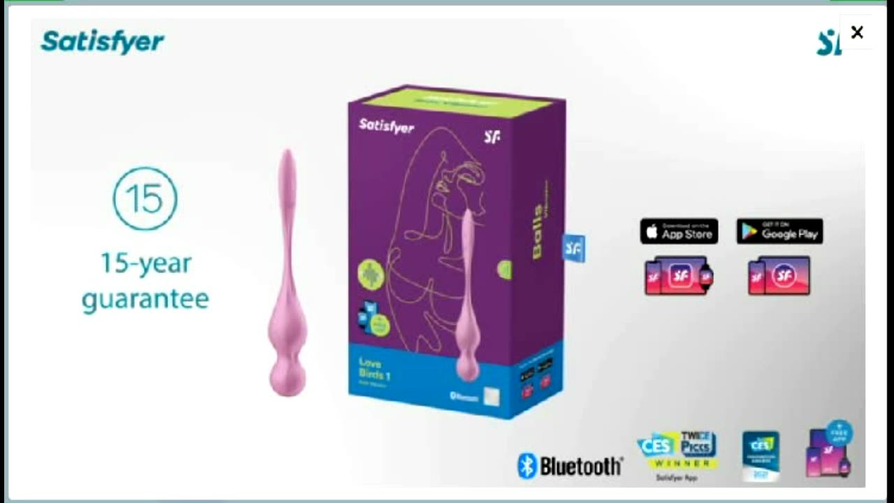 Satisfyer Love Birds 1 Pelvic Floor Exerciser 153495