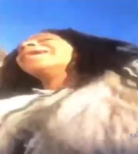 Lady tried smacking guy with a gun & found out.