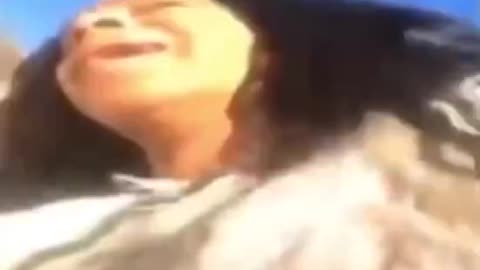 Lady tried smacking guy with a gun & found out.
