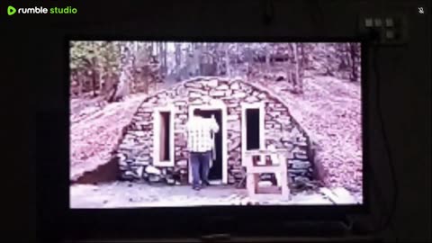 watching tv ... camping alone vlog