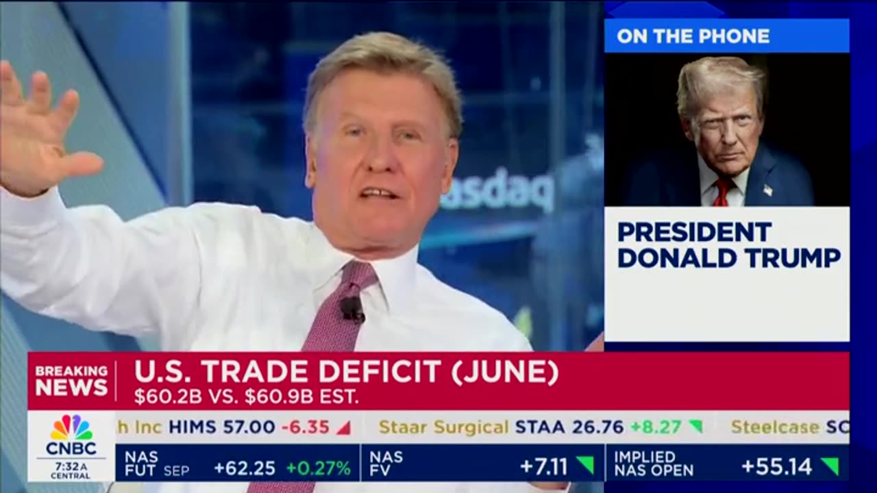 Watch As CNBC Host Admits To Trump He Was Right About 2024 Election Claim Part 1