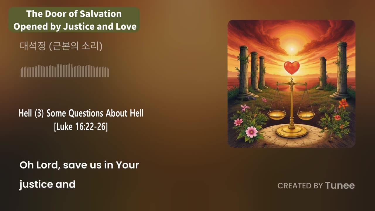 The Door of Salvation Opened by Justice and Love