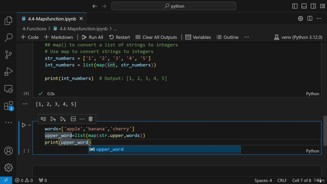 5.4 Map Function In Python Krish Naik ML