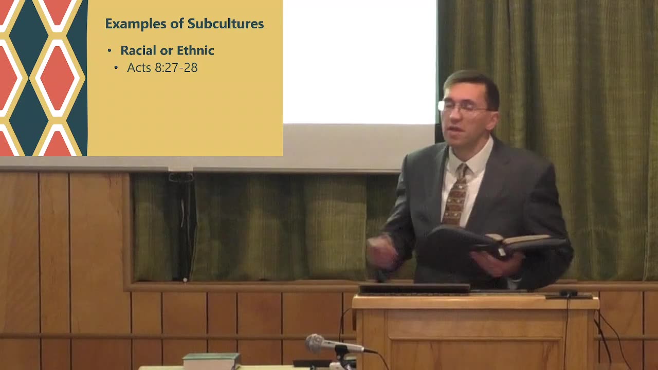 Christ and Culture ... and Subculture