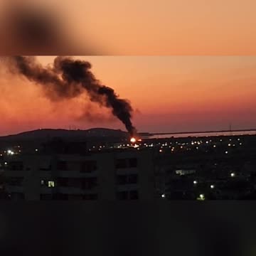 Digjet fusha e mbetjeve në Vlorë