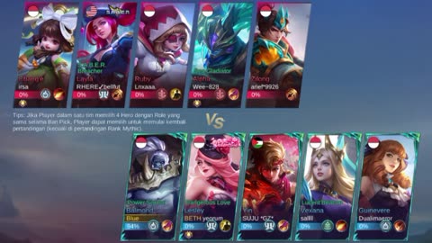 Mobile Legend Lesley MVP 1