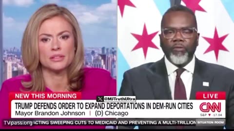 Chicago Mayor Brandon Johnson - Trump is trying to “eliminate Black People From Existence”