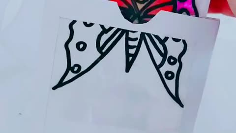 Butterfly by paper craft