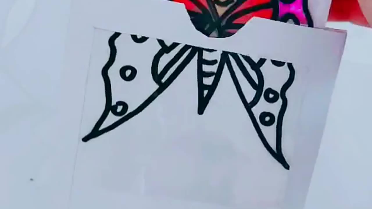 Butterfly by paper craft