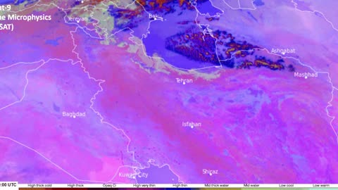 Satellite View During OPERATION MIDNIGHT HAMMER 2025 (Training Purposes Only)