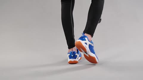 Men's Breathable Athletic Footwear - Slip-Resistant, Shock-Absorbing