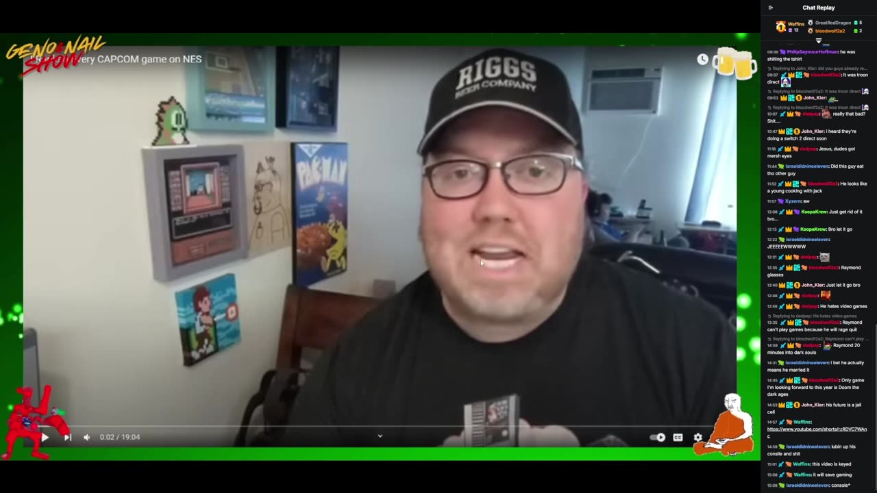 Geno & Nails watch Ptolemy Chuds Are Winning Vid after dunking on a Shill
