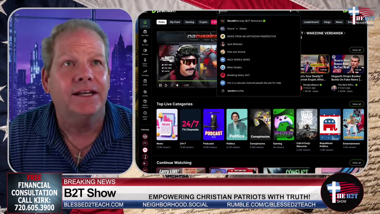FaithNFreedomTV: Media Freed From Deception.
