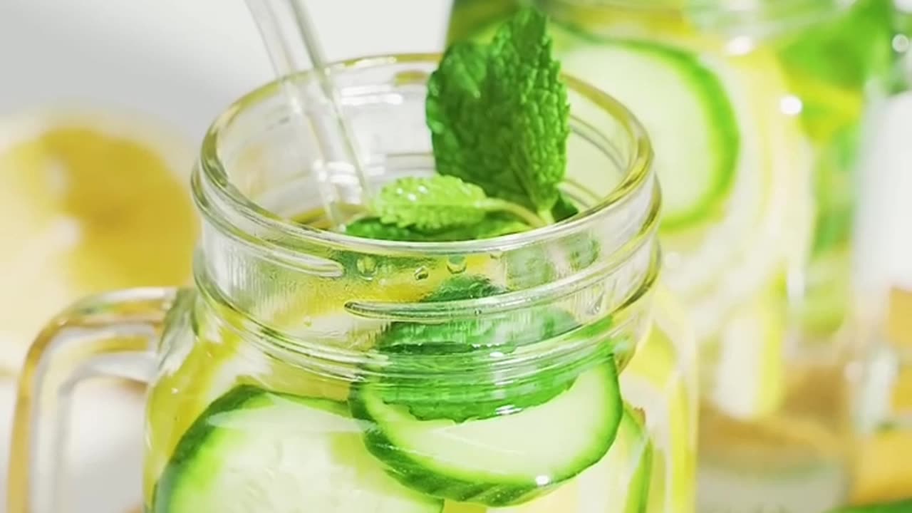 Refresh & Rejuvenate: Quick & Easy Detox Water Recipe💧🍋🌿