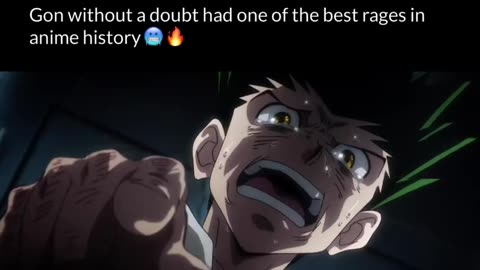 Hunter x Hunter gon serius scene