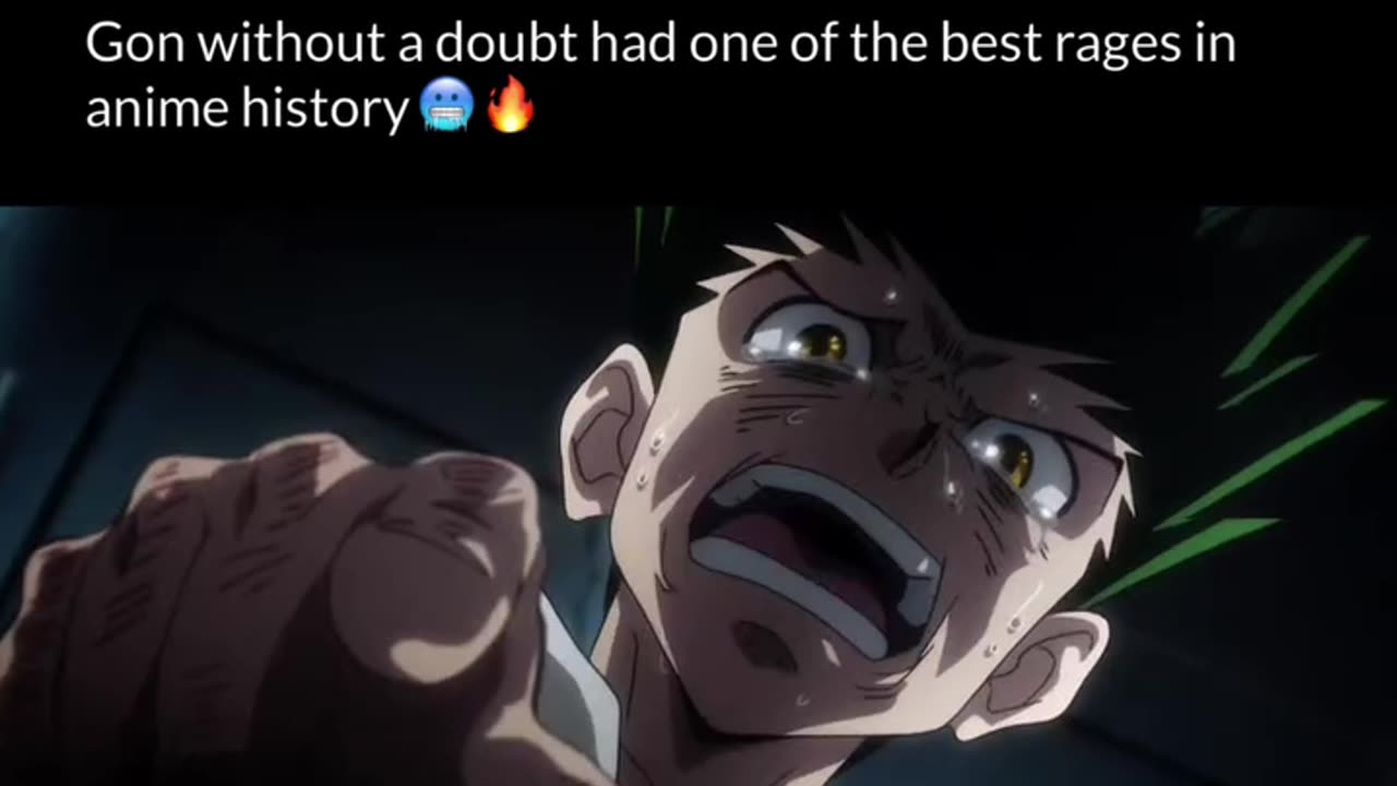 Hunter x Hunter gon serius scene