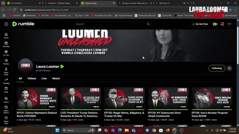 Simulcast - @LoomerUnleashed tonight LIVE at 9 pm EST!