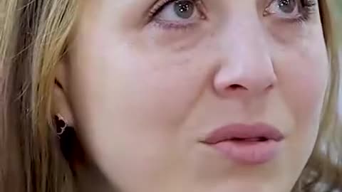 The widow of a Ukrainian soldier