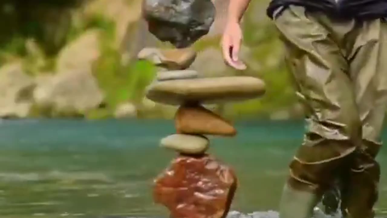 KOKEI MIKUNI ABLE TO CRAFT PHYSICS-DEFYING STRUCTURES BY EXPERTLY IDENTIFYING HIS ROCK TOWERS’ CENTER OF GRAVITY