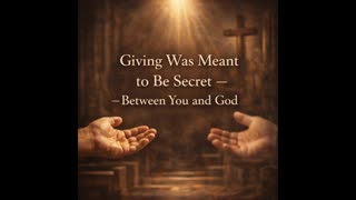 Was Giving Meant to Be Secret Between You and God — Or Is Public Praise the Point?